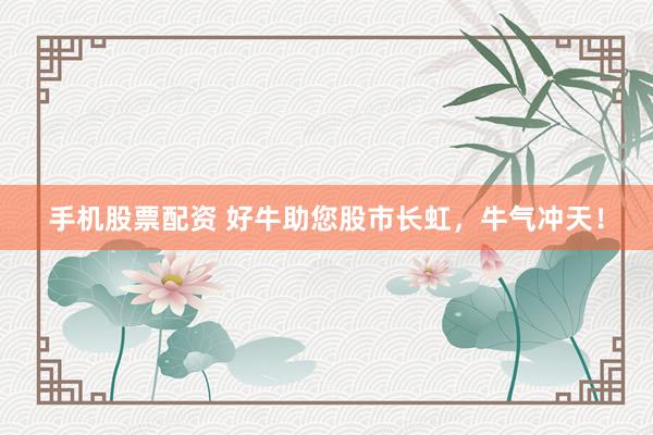 手机股票配资 好牛助您股市长虹，牛气冲天！